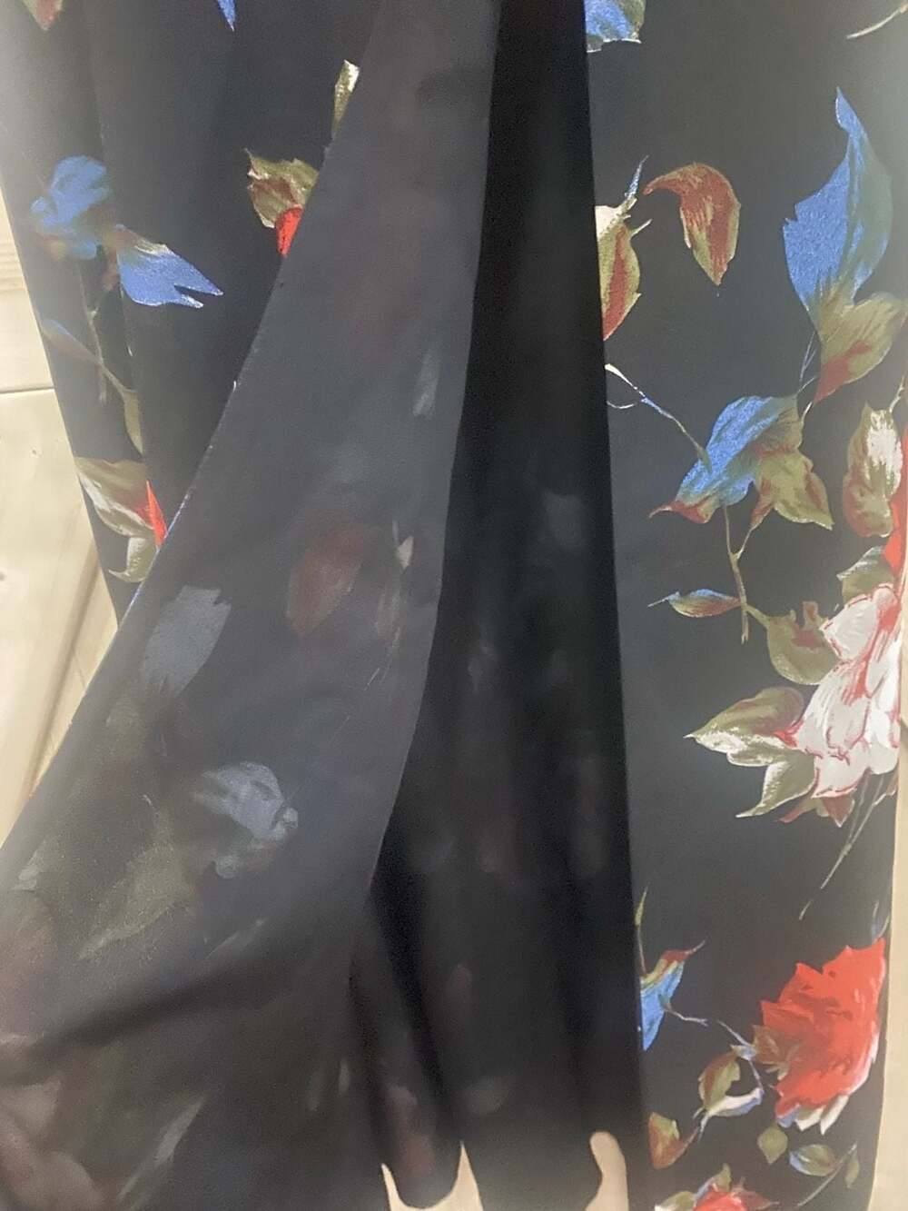 Lulus Briarwood Black Floral Print Off-the-Shoulder Maxi Dress - Picture 4 of 8